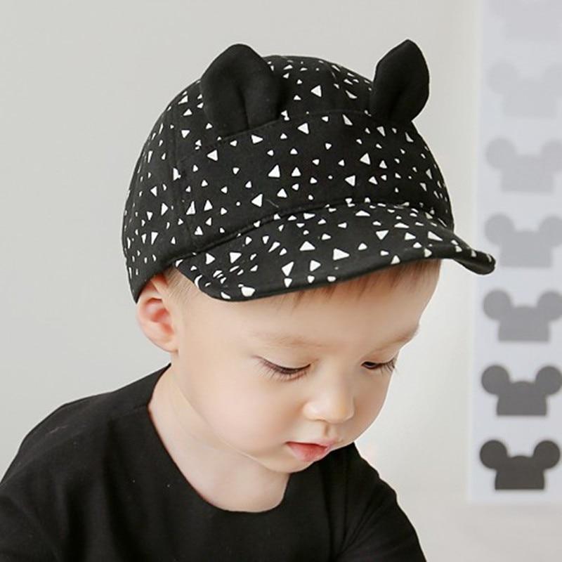 Modern Baby Boy Cap Embroidery Number Baby Baseball Cotton Sun Hat For Boys Sport Cap