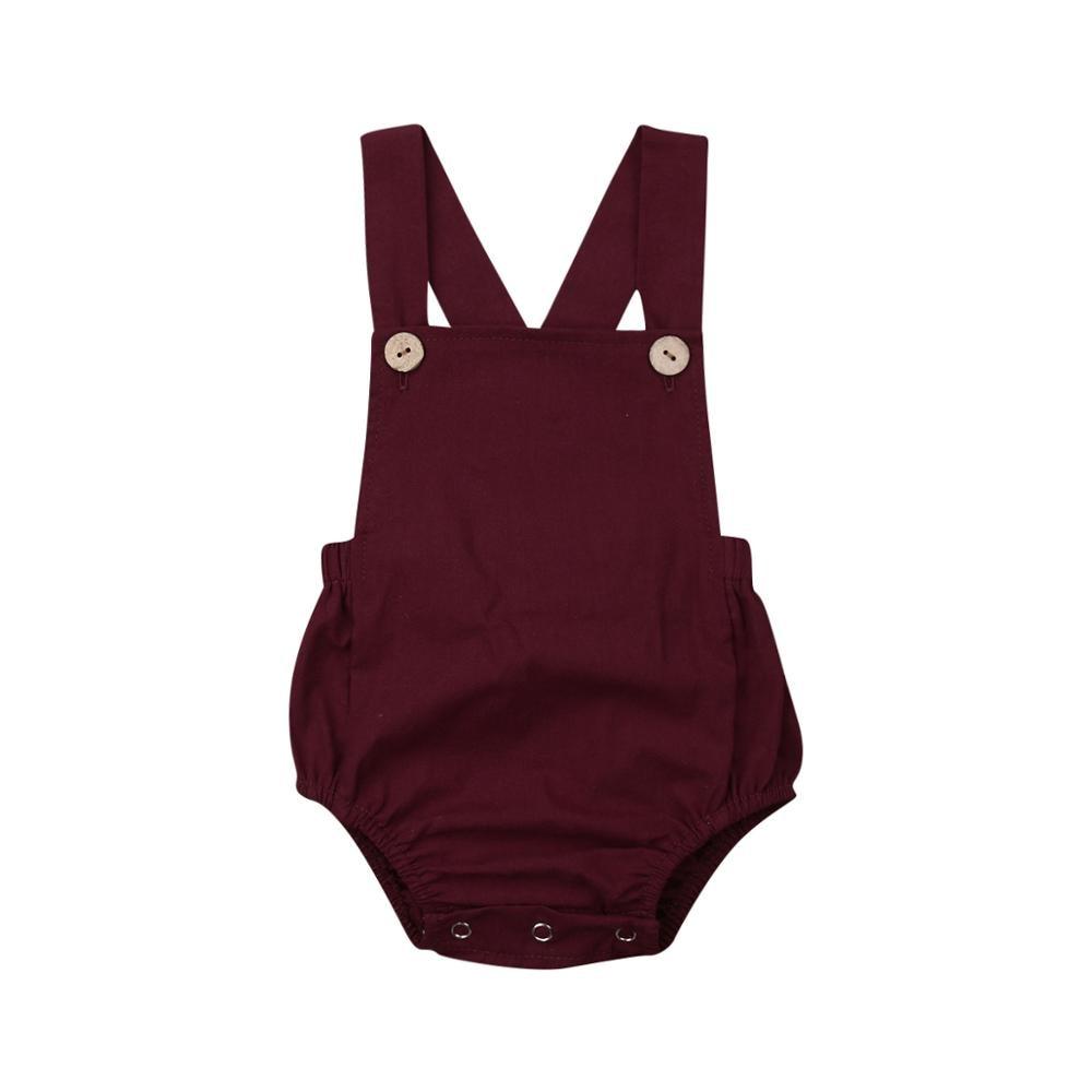 Casual Modern Newborn Kids Bodysuit Baby Boy Girl Clothes Jumpsuit Sunsuit For Girls