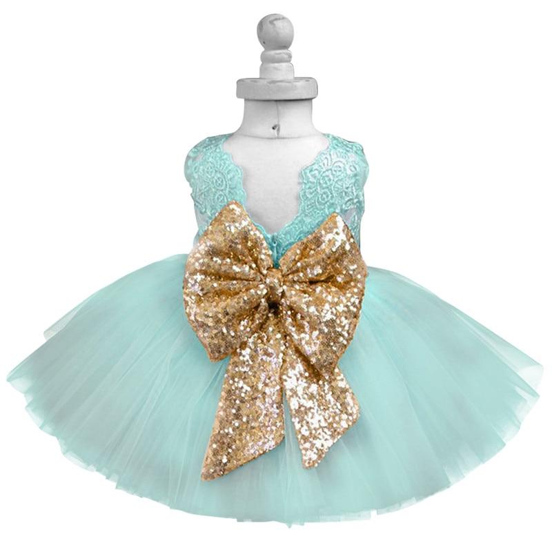 Luxury Girls First Birthday Dress for Newborn Baby Toddler for Princess Great for Parties and Carnivals Girl Party Prom Gown Clothing Wear 1-5 years