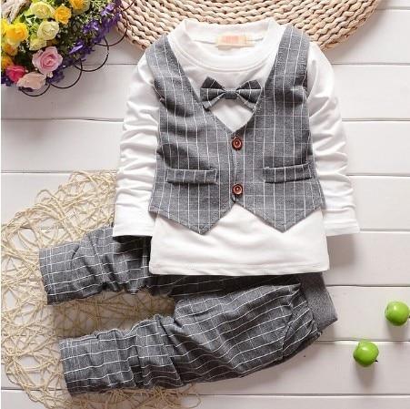 Baby Boy Gentleman Clothing Sets Birthday Formal Outfit For Boys In Modern New Deign Style