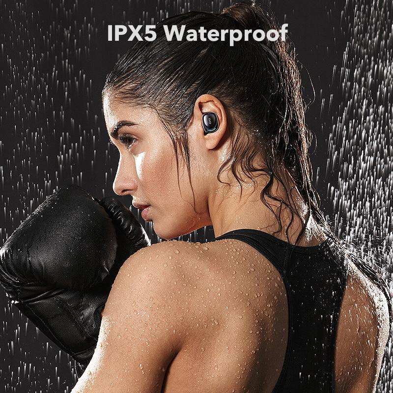 Luxury Earbuds Wireless Bluetooth Earphones Touch Control Stereo Cordless Headset For Android and IOS Smart Phone Headphones With Charging Box