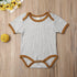 Fashion Newborn Baby Boy Girl Romper Jumpsuit Outfits Knitted Cotton Clothes For Babies In Classic Style