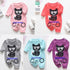 Modern Cat and Heart Baby Boys Girl Romper Long Sleeve Winter Cotton Romper Kid Jumpsuit Playsuit Outfits For Kids