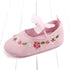 Newborn First Walkers Toddler Shoes Non-slip Baby Girls Kids Floral Shoes Princess Shoes Soft Sole Kids Toddler Infant Boots