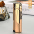 NEW Modern Luxury Grinding Wheel Three Torch Turbo Lighters For Cigarettes Accessories Cigar Smoking Lighters New Metal Design