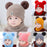 2 Pieces Baby Beanies Cap and Scarf Set Baby Kid Solid Color Plush Ball Baby Girls Hat And Scarf Set For Boys and Girls Kids In Modern Design