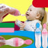 Safety Infant Baby Silicone Feeding With Spoon Feeder Food Rice Cereal Bottle For Best Gift For Kids and Baby