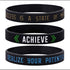 Silicone Wristband Rubber Band Motivational Bracelet For Men And Women Perfect Gift Jewelry Cool Style