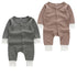 Baby Romper Jumpsuits Autumn Winter Warm Long Sleeve Rompers Clothes In Retro Classic Style