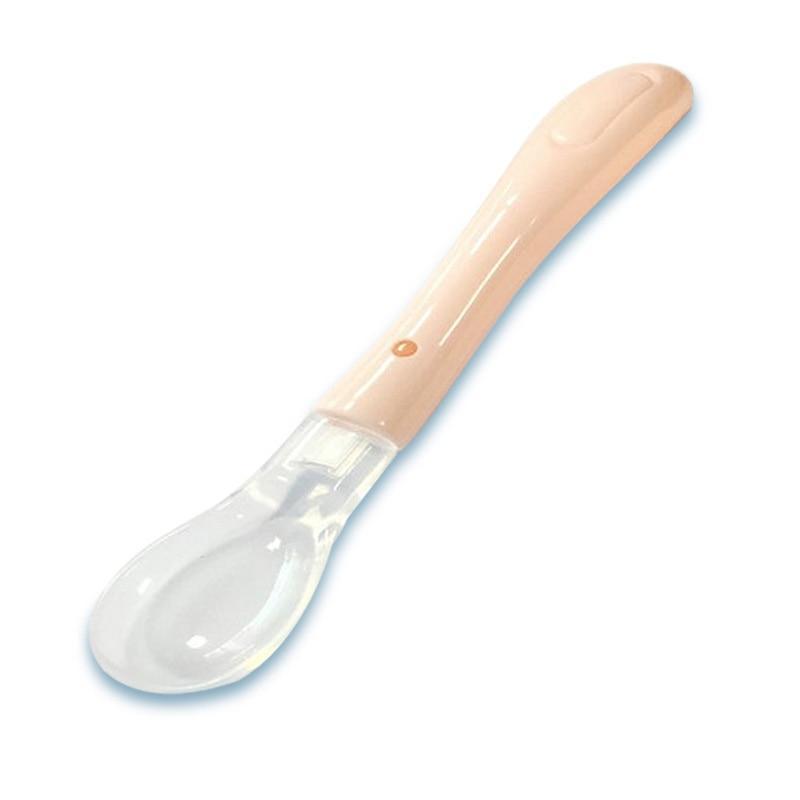 3PCS/SET Baby Soft Silicone Spoon Food Grade Infant Feeder Safety Tableware Learning Spoons Kid Boy Girl Toddler Flatware Feeding Spoons For Kids