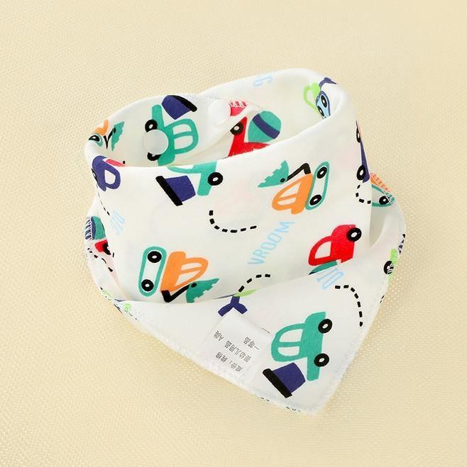 Infant Kids Baby Unisex Feeding Saliva Towel Dribble Triangle Bandana Bibs Burp Cloths Baby Gifts