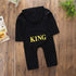 Boy Jumpsuits Newborn Baby Boy Kids King Romper Jumpsuit Outfits Fpr Boys In Short And Long Variant With Print