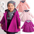 NEW 2020 Modern Toddler Baby Girls Warm Fall Coat Hooded Newborn Infant Girls Cute Princess Jacket Long Sleeve In Elegant Design