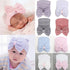 Adorable Newborn Toddler Baby Infant Girl Comfy Big Bowknot Caps Warm Beanie Hat Accessories For Baby