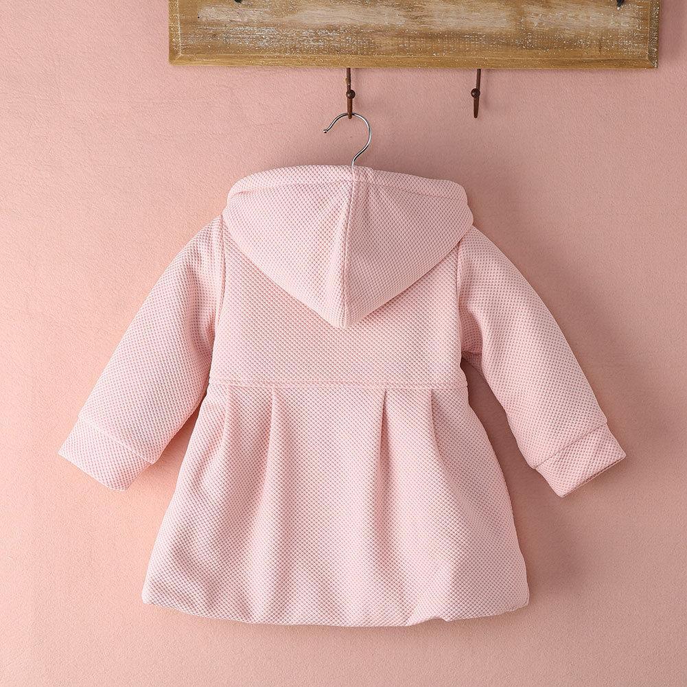 NEW 2020 Modern Toddler Baby Girls Warm Fall Coat Hooded Newborn Infant Girls Cute Princess Jacket Long Sleeve In Elegant Design