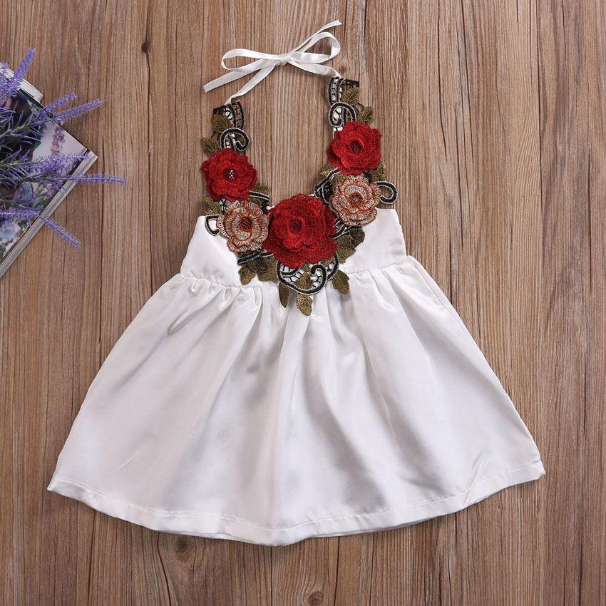 Luxury Modern Designer Handmade Baby Girl Dress Party Flower Sundress Formal 3D Dress Clothes For 0-5Y Girls