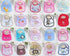 Unisex 3 PC Mixed Breathable Cotton Baby Bibs Waterproof Infant Bibs High Quality Stylish Design For Baby