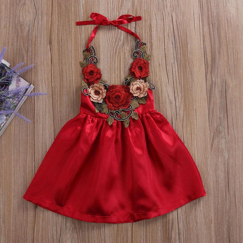 Luxury Modern Designer Handmade Baby Girl Dress Party Flower Sundress Formal 3D Dress Clothes For 0-5Y Girls