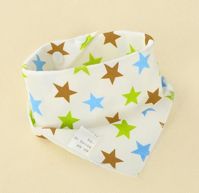 Infant Kids Baby Unisex Feeding Saliva Towel Dribble Triangle Bandana Bibs Burp Cloths Baby Gifts