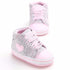 Infant Newborn Baby Girls Dots Heart Autumn Lace-Up First Walkers Sneakers Cotton Soft Sole Shoes For Girl