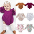 Toddler Infant Newborn Baby Girls Kids Long Butterfly Sleeve Romper Outfits Playsuit Jumpsuit