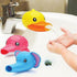 Modern Happy Fun Animals Faucet Extender For Bathroom Baby Tubs Kids Hand Washing Bathroom Sink Accessories