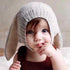 Baby Rabbit Ears Hat Infant Toddler Knitted Caps for Baby Bunny Beanie Hats Accessories