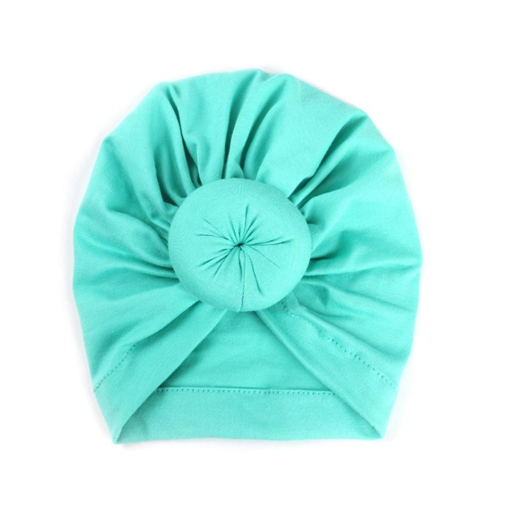 Luxury Baby Cotton Blends Headband Soft Rabbit Bowknot Turban Hair Bands for Girls Elastic Headwrap Style