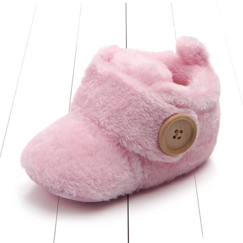 Baby Toddler First Walkers Baby Shoes Soft Slippers Cute Shoes Winter Non-Slip Baby Warm Autumn Comfortable Shoes