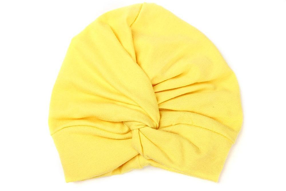 Indian Baby Turban Hat Cotton Baby Girls Kids Turban Headband Hair Head Bands Wrap Accessories for Children