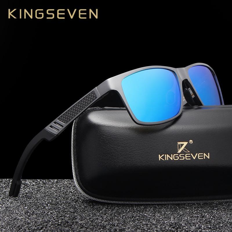 High Quality Luxury Aluminium Men Polarized Sunglasses Retro Modern Style For Sport Golf and Driving