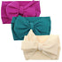 Modern Luxury Elegant Baby Girls Headband Turban Photography Props Baby Hair Accessories Bow 3 Pcs Set For Girls Baby