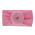 Newborn Infant Kids Girls Nylon Bow Hairband Headband Stretch Turban Knot For Bay Girls