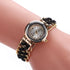 Women Handmade Bracelet Watches New Design Rope Beads Knitting Adjustable Wristwatches Gift For Women and Lady and Girls