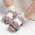 Princess Cute Baby Girls Newborn Infant Floral Sandals Soft Crib Walkers Breathable Shoes Best Baby Gift