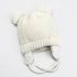 Modern Elegant Baby Knitted Pompom Cap Thick Warm Winter Ear Warm Kids Hat For Boys and Girls For Winter Cap