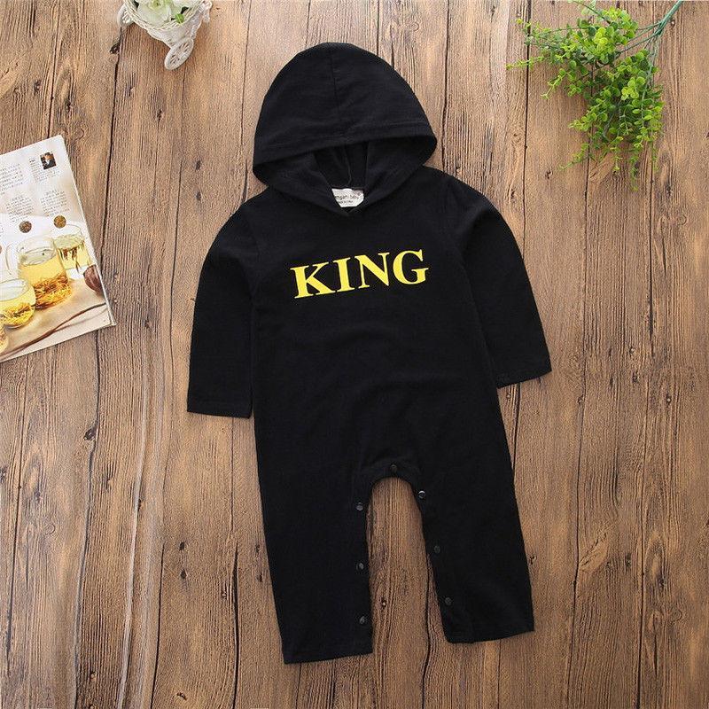 Boy Jumpsuits Newborn Baby Boy Kids King Romper Jumpsuit Outfits Fpr Boys In Short And Long Variant With Print