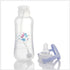 Unisex Baby 150/280ml Wide Mouth Soft Silicone Cover Straw Drinking Milk Bottle For Newborn Nursing Product With Handle