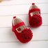 Candy Colors Newborn Baby Prewalker Princess Girl Crib Big Flower Soft Bottom Anti-slip Shoes Footwear  Shoes