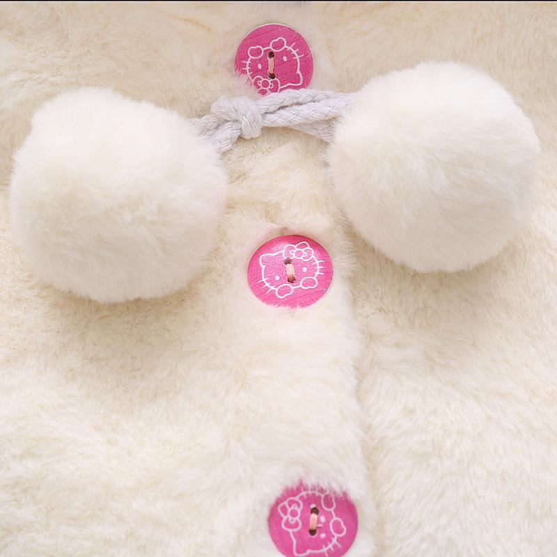 New Brand Newborn Toddler Infant Baby Girls Thick Coat Hooded Coat Jacket For Girls And Baby