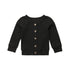 Newborn Infant Kids Baby Girls Clothes Button Knitted Sweater Cardigan Coat Tops For Girls In Classic Design