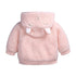 Newborn Baby Clothes Winter Warm Cartoon Bear Hooded Jacket & Coat For Baby Boy and Girls In Modern Style