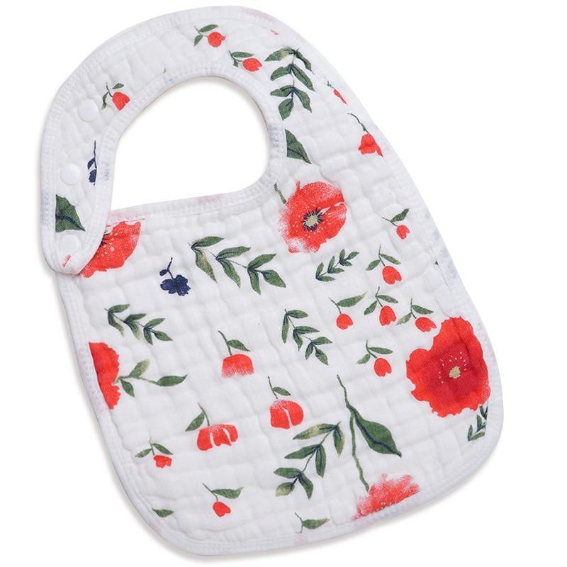 Cotton Baby Burp Cloth For Toddlers Feeding Durable Apron Multi-use Saliva Towel Scarf And Bandana Bibs