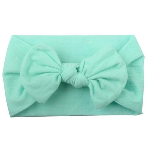 Newborn Toddler Baby Girls Head Wrap Rabbit Big Bow Knot Turban Headband Hair Accessories Baby