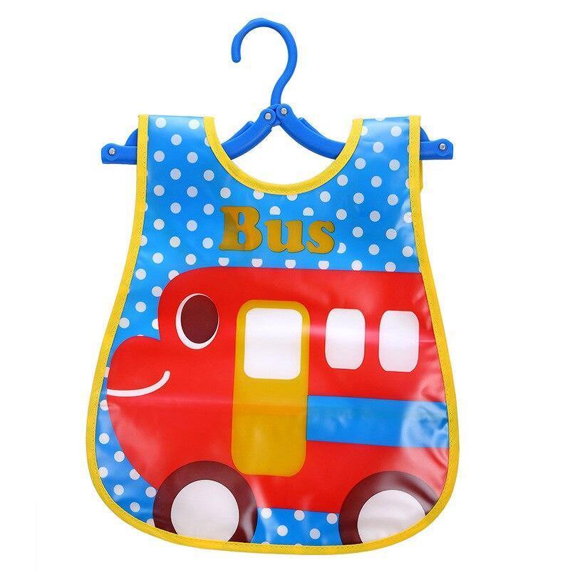 Adjustable Baby Bibs Waterproof Lunch Feeding Bibs Baby Cartoon Feeding Cloth Children Baby Bib for Kids