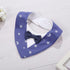 Infant Kids Bibs For Boy/Girls Newborn Feeding Waterproof Toddlers Soft Bow Burp Tie Scarf For Children