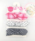 Baby Headband Flower Print Hair Wear for Newborn Baby Girl Headband for Little Girl Headbands Children Bow