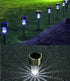 Garden Premium LED Solar Luxury Stainless Steel Lights For Yard Pathway Walkway More Pieces Outdoor