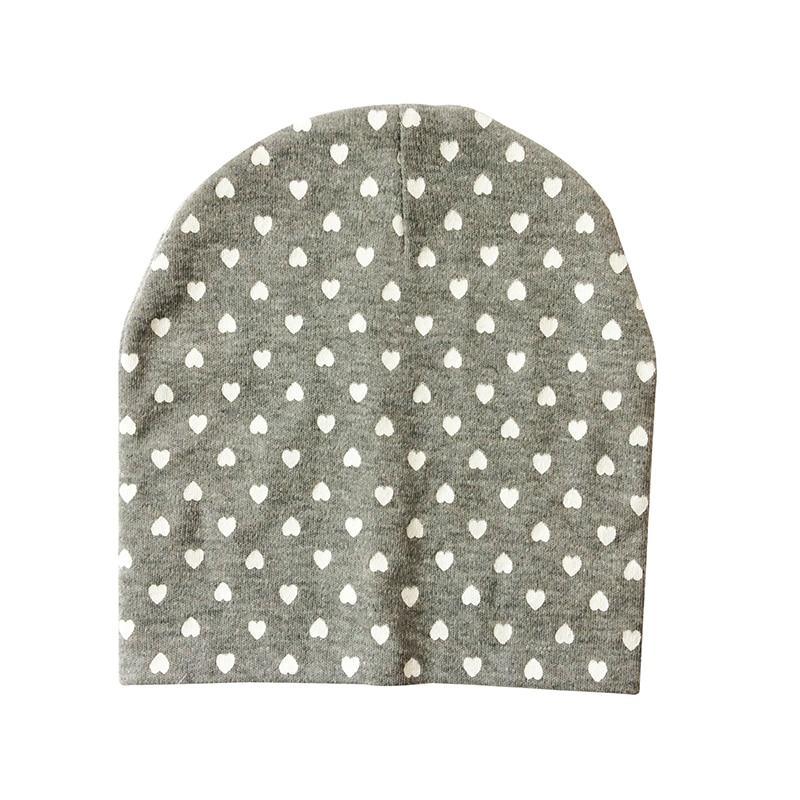 Cute Unisex Baby Hat Cotton Printing Caps For Baby Boys And Girls Children's Hats Star Heart Dot Cap