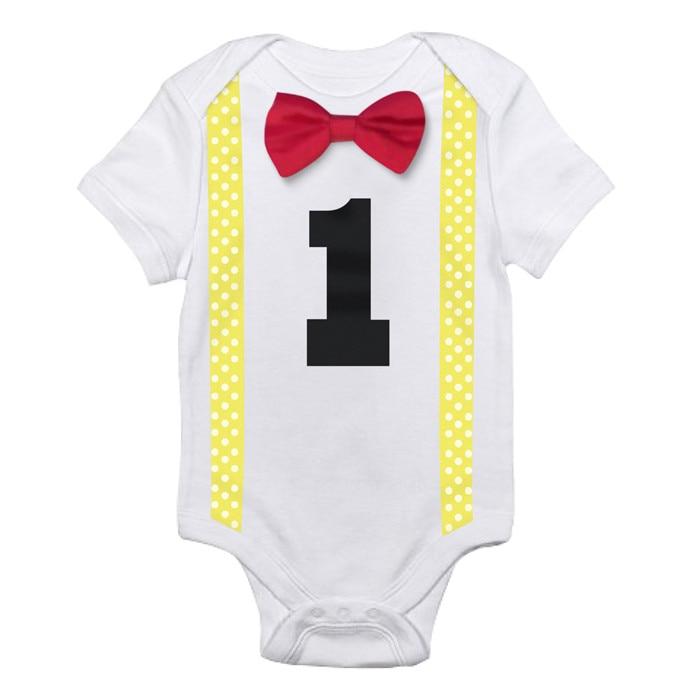 Baby Clothing Bow Body Rompers Clothing Newborn Baby Clothes Jumpsuit for Baby Boys and Girls  For Birthday Party